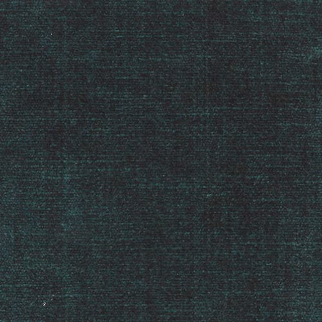 Dark teal plain woven fabric with a subtly mottled, low-sheen texture