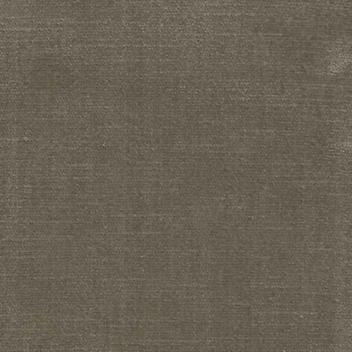 Close-up of muted olive plain fabric with a fine woven texture