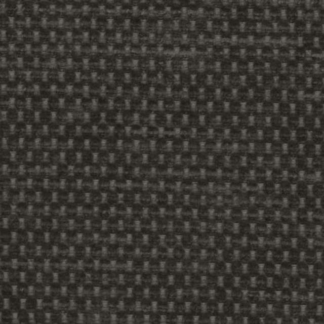 Dark anthracite green plain-woven fabric with a small textured grid