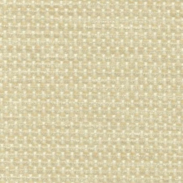Close-up of pale olive cream woven plain fabric with fine hessian texture