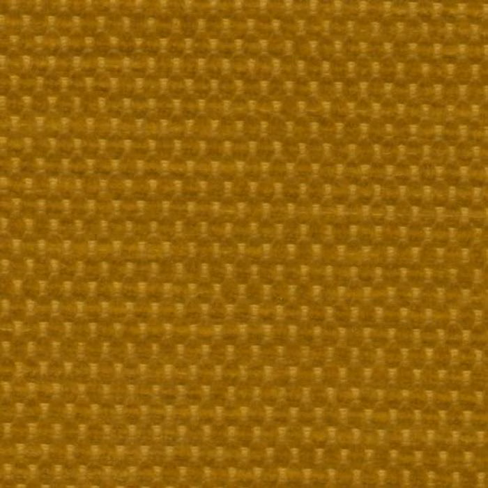Close-up of a honey-gold plain woven fabric with a fine textured weave