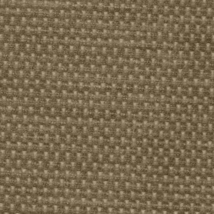 Close-up of a muted olive-mocha plain weave with tiny flecks and textured surface