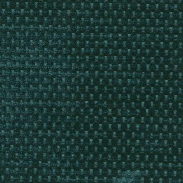 Deep peacock green woven plain fabric with small textured checks