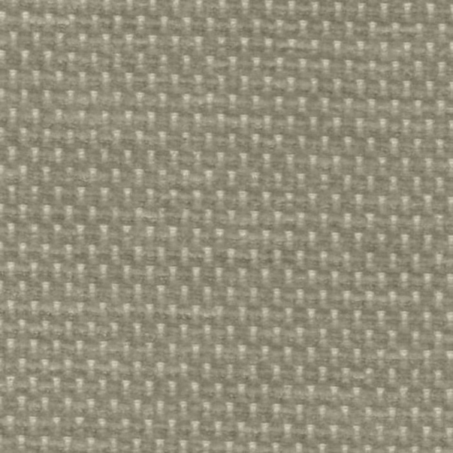Close-up of a soft sage olive plain weave with tiny pale flecks