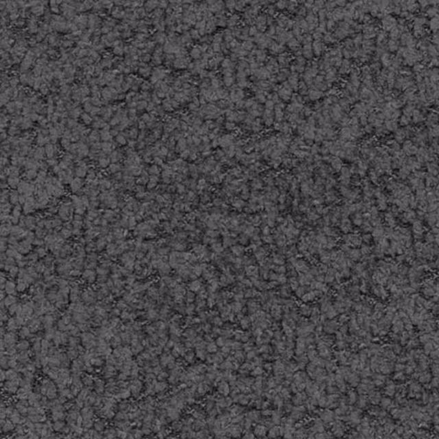 Close-up of deep charcoal grey textured plain fabric with nubbly surface