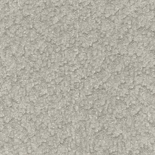 Close-up of a soft sage grey nubby plain woven fabric with looped texture