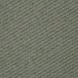 Close-up of a muted sage green woven fabric with fine diagonal texture
