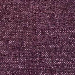 Close-up of deep aubergine plain-weave fabric with fine textured speckling