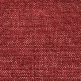 Close-up of deep bordeaux plain weave fabric with fine textured surface