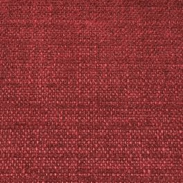 Close-up of deep bordeaux plain weave fabric with fine textured surface