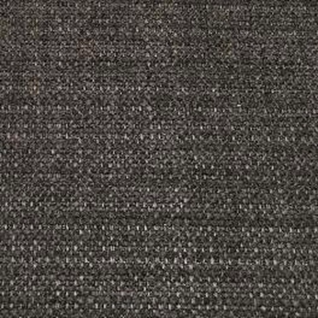 Close-up of a dark chestnut-brown plain fabric with a fine mottled weave
