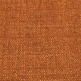 Close-up of a burnished copper plain weave with a subtly textured surface