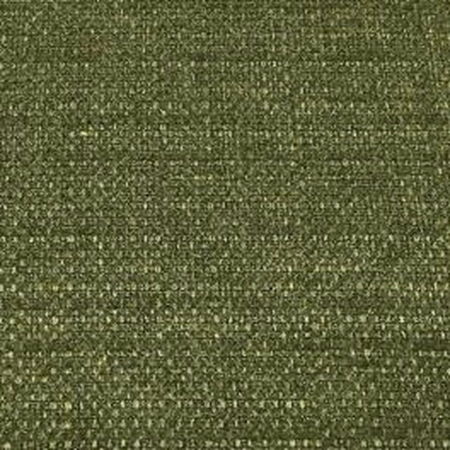 Close-up of a textured forest green plain weave fabric swatch