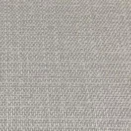 Close-up of a soft French grey plain weave fabric with fine textured ground