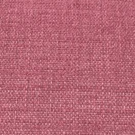 Close-up of a textured fuchsia pink woven plain fabric swatch