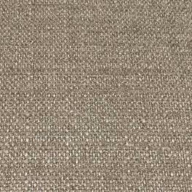 Close-up of warm beige woven plain fabric with a fine speckled texture