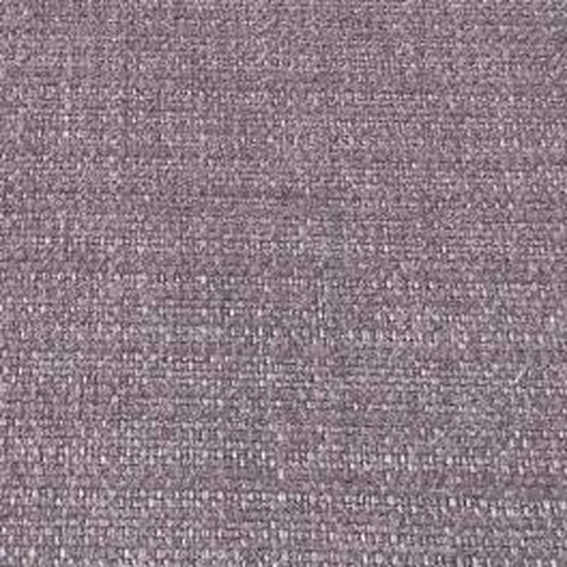 Close-up of dusty lavender plain weave fabric with fine mottled texture