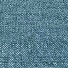 Close-up of a muted marine teal plain weave with fine textured surface