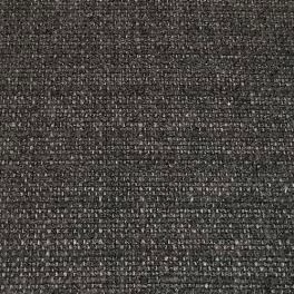 Close-up of a dark charcoal grey plain fabric with fine speckled texture