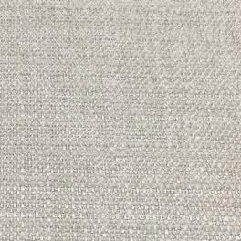 Close-up of a pale stone grey plain weave fabric with fine texture