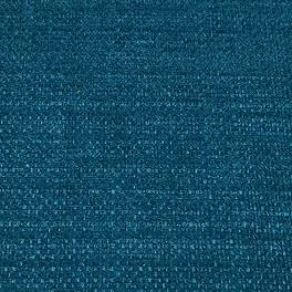 Deep teal woven plain fabric with fine textured horizontal flecking