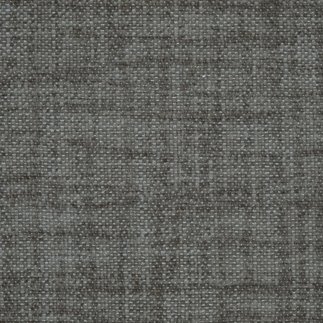 Muted fossil grey plain weave fabric with a softly speckled texture