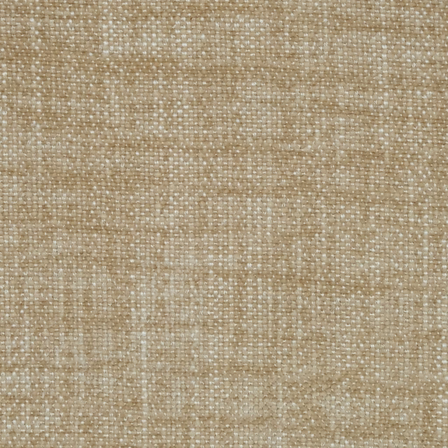 Warm beige plain woven fabric with a softly mottled texture