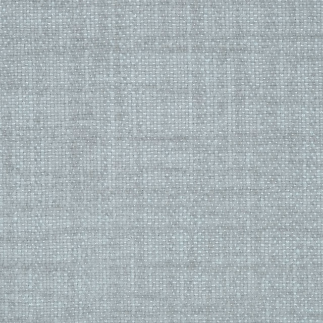 Close-up of a pale silver-grey plain woven fabric with fine texture