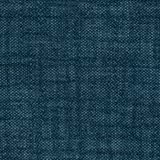 Close-up of a deep teal plain woven fabric with subtle flecked texture