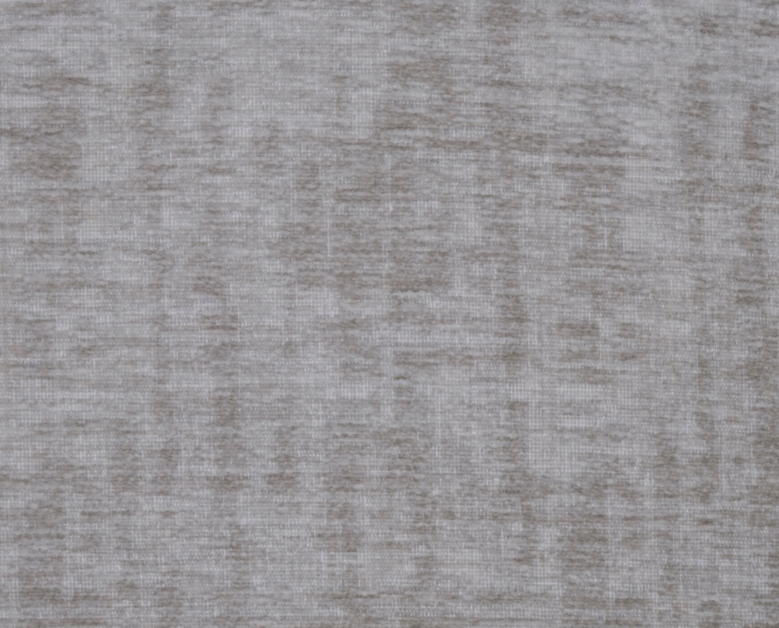 Close-up of a soft dove grey plain weave fabric with subtle mottled texture