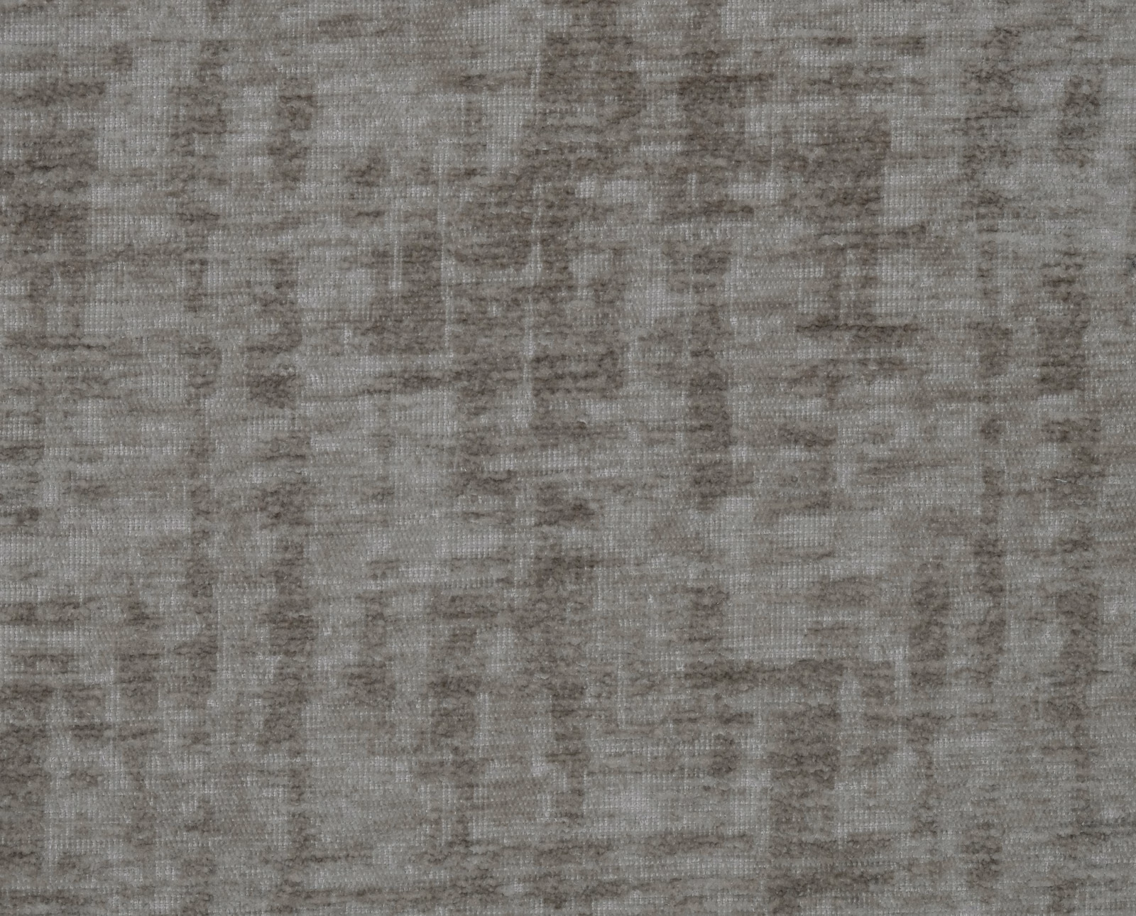 Textured mink taupe plain fabric swatch with subtle woven striations