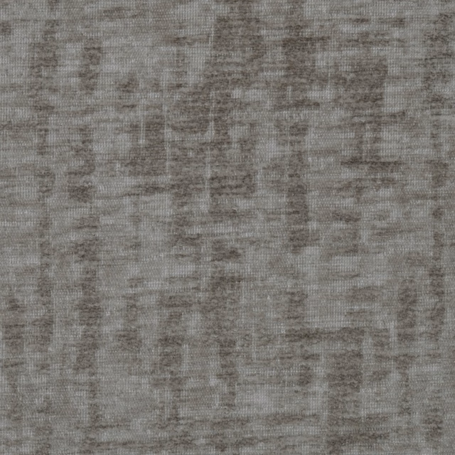 Textured mink taupe plain fabric swatch with subtle woven striations