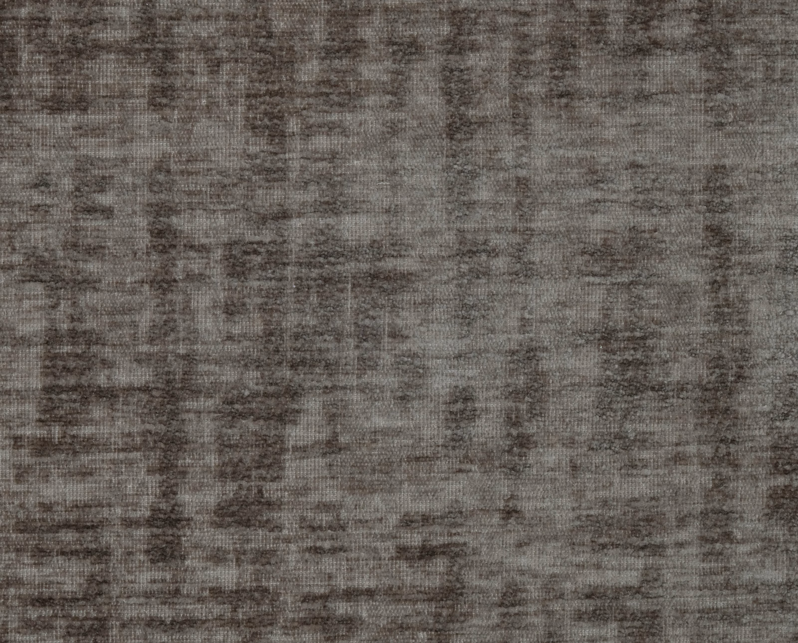 Close-up of a smoky mocha taupe plain woven fabric with subtle tonal speckling