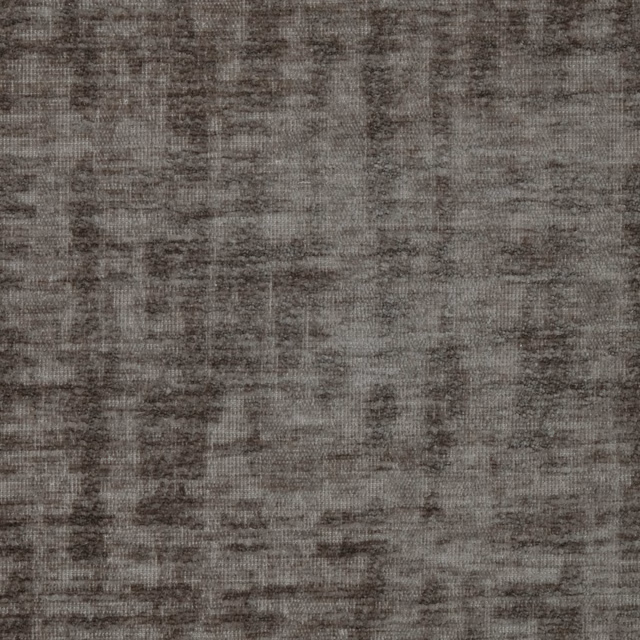 Close-up of a smoky mocha taupe plain woven fabric with subtle tonal speckling