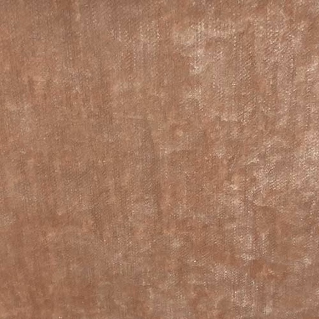 Close-up swatch of softly mottled blush pink plain fabric with a subtle sheen