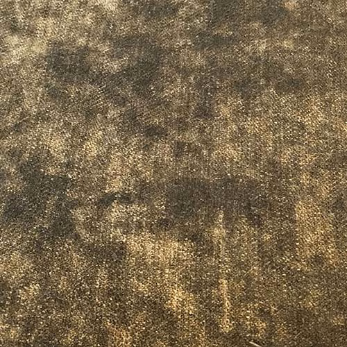 Mottled chestnut-brown plain fabric with warm golden highlights and subtle sheen