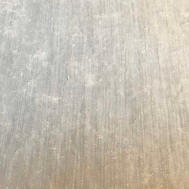 Pale chrome grey plain fabric with a soft pearly sheen and fine woven texture
