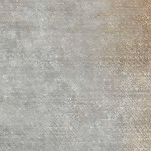 Soft fossil-grey plain fabric with a fine mottled texture and subtle stone warmth