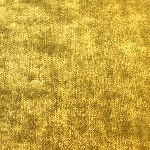 Close-up of lime-yellow plain fabric with a soft velvety sheen and subtle striated texture