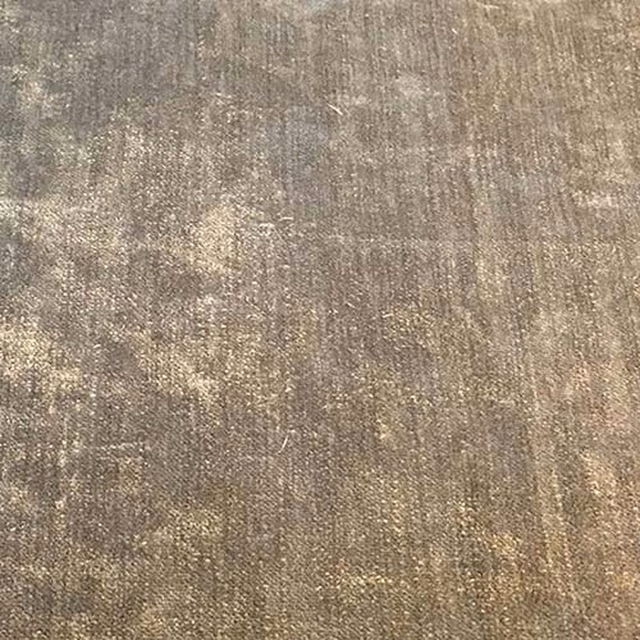 Soft warm taupe plain fabric with subtle sheen and mottled woven texture