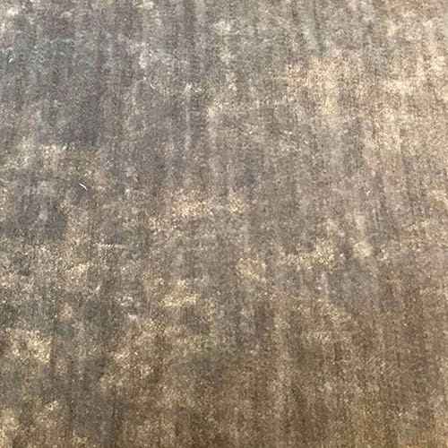 Weathered taupe fabric swatch with soft mossy mottling and subtle sheen
