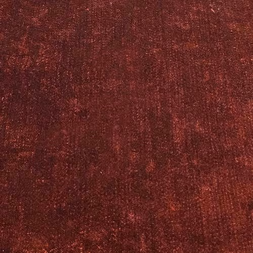 Deep wine red plain fabric swatch with subtle velvet-like sheen