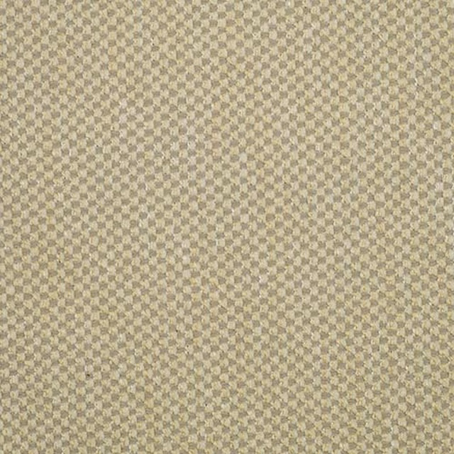 Small woven beige checker pattern with a soft barley tone