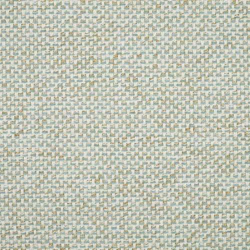 Pale sky-blue woven plain with tiny cream and aqua flecks
