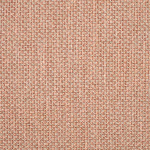 Soft coral pink small woven fabric with tiny checkerboard texture