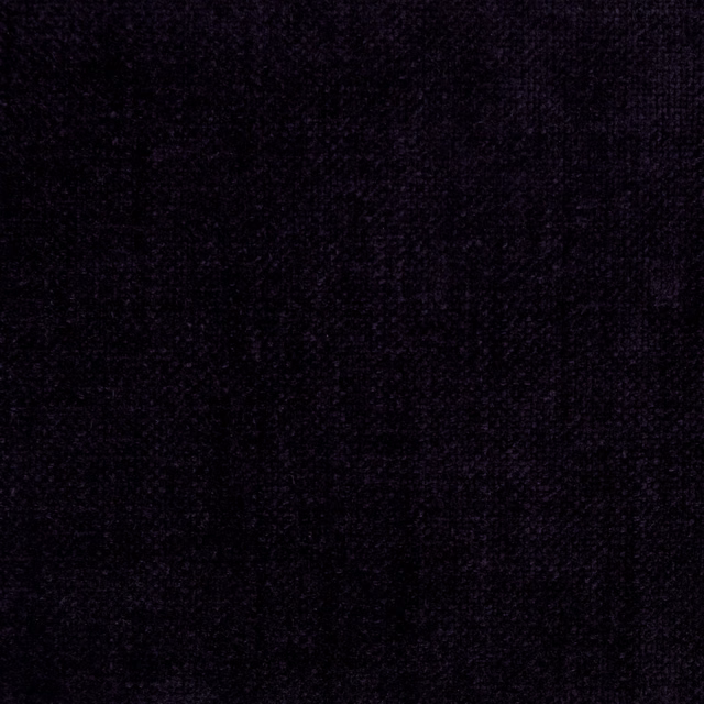 Dark aubergine plain fabric with a subtle woven texture and plum undertones