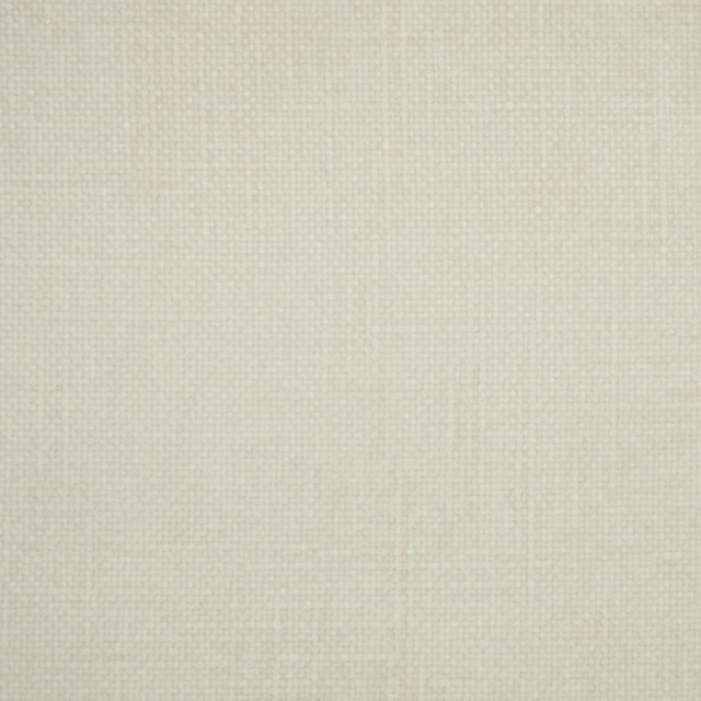 Pale ivory cream plain woven fabric with a fine textured surface