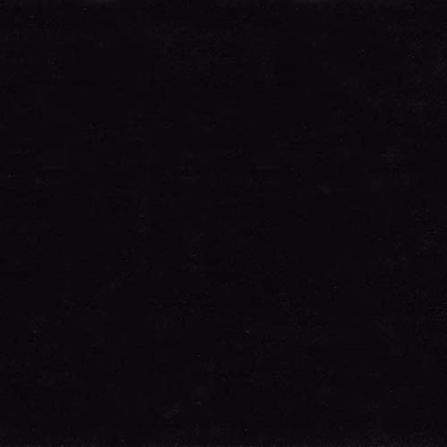 Near-solid jet black plain fabric swatch with a matte, low-sheen finish