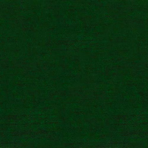 Deep fern green plain fabric swatch with subtle tonal shading and soft sheen