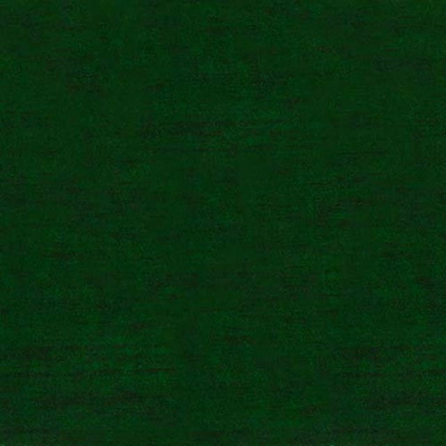 Deep fern green plain fabric swatch with subtle tonal shading and soft sheen